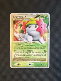 2009 Pokemon Platinum #126 Shaymin LV. X Holo Foil Rare Vintage Card - NM - Image 1
