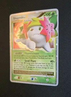 2009 Pokemon Platinum #126 Shaymin LV. X Holo Foil Rare Vintage Card - NM - Image 3
