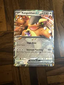 2023 Pokemon Kangaskhan ex 055 Sv: Scarlet & Violet Promo Cards Holo BW1 - Image 1