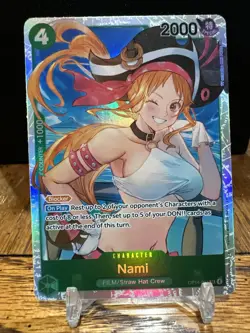OP14-031 Nami SR One Piece Card Game TCG - Image 2