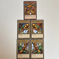 YUGIOH TCG! COMPLETE 5 Card Exodia the Forbidden One Set LDK2 - Image 1