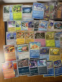 Massive Modern Pokemon Lot NM-128 Of Holos Reverse Holos And Full Art 500 Cards - Image 2