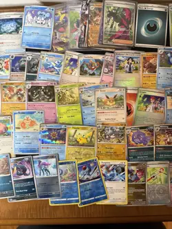 Massive Modern Pokemon Lot NM-128 Of Holos Reverse Holos And Full Art 500 Cards - Image 3
