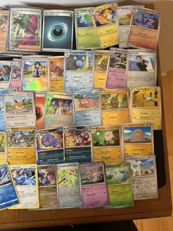 Massive Modern Pokemon Lot NM-128 Of Holos Reverse Holos And Full Art 500 Cards - Image 4
