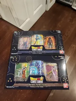 Dragon Ball Super Card Game Theme Selection: History of Son Goku and Vegeta - Image 1