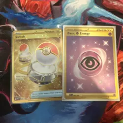 Switch Gold Secret Rare NM 206/165 Scarlet & Violet 151 Pokemon Card - Image 1