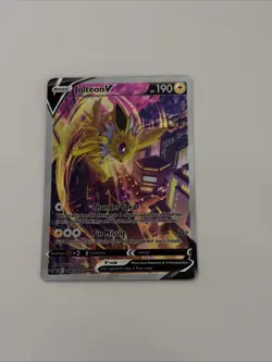 Jolteon V SWSH183 Sword & Shield Promo Pokemon Card - Image 1