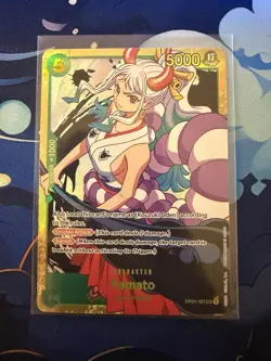 Yamato One Piece TCG Romace Dawn OP01-121 SEC Holo Foil NM Card - Image 3