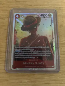 Monkey D. Luffy OP12-015 SR Legacy of the Master - ONE PIECE Card Game ENGLISH - Image 3