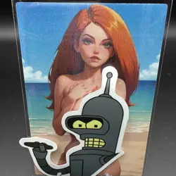 Kim Possible Anime Waifu Card Doujin ACG Goddess Holo - Image 2