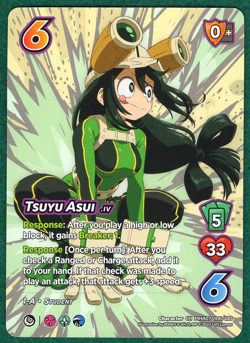 Tsuyu Asui - My Hero Academia: Girl Power MHA7 #106 - UniVersus TCG Card - Image 1