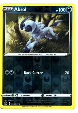 Absol - 038/073 - Reverse Holo - Champions Path - NM/M - Pokemon Card - Image 1