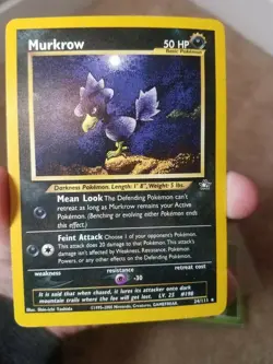 2000 POKEMON NEO GENESIS SET MURKROW CARD 24/111 - Image 1