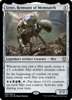~ Urtet, Remnant of Memnarch ~ NM ~ Commander: Phyrexia: All Will Be One ~ MTG ~ - Image 1