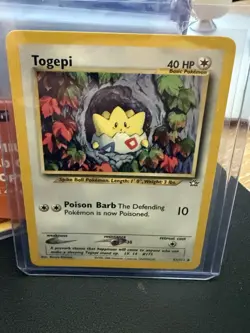 Pokemon TCG Togepi Neo Genesis Unlimited Uncommon Card 51/111 - Image 3