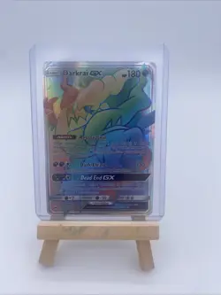 Pokemon Darkrai GX TCG Rainbow Holo Card Burning Shadows Secret Rare 158/147 - Image 1
