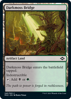 Darkmoss Bridge - Foil x1 NM Magic the Gathering 1x Modern Horizons 2 mtg card - Image 1
