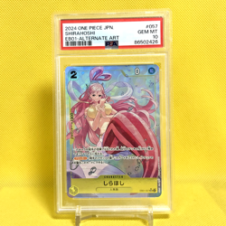 One Piece Card Japanese【Shirahoshi】EB01-057 PSA 10 Alt Art Holo Parallel Bandai - Image 1