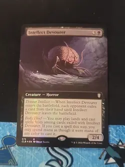 INTELLECT DEVOURER #575 (extended) Magic: Battle For Baldurs Gate MINT RARE Foil - Image 1