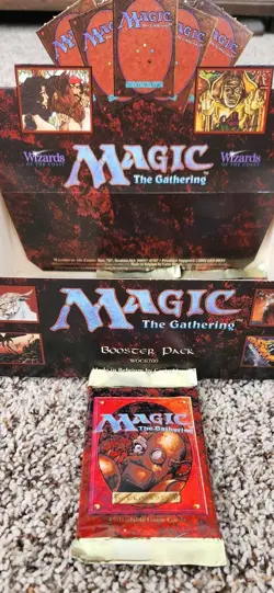 ✨Magic The Gathering 4th Edition Sealed Booster Pack 1995 MTG✨ - Image 2