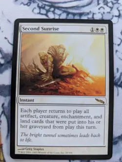 MTG - Second Sunrise - Mirrodin - NM - Image 1