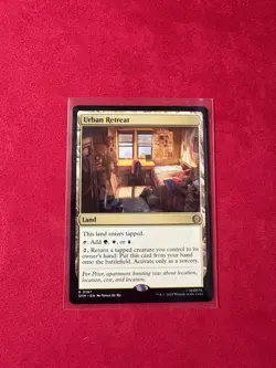 Urban Retreat - Marvel’s Spider-Man SPM MTG Magic The Gathering NM Rare #187 - Image 1