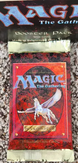✨Magic The Gathering 4th Edition Sealed Booster Pack 1995 MTG ✨ - Image 1