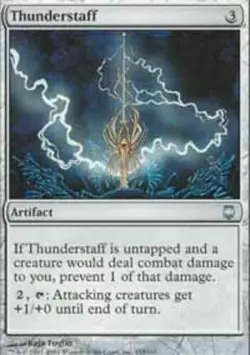 4 Thunderstaff - LP - Darksteel - mtg - 4x x4 - Image 1