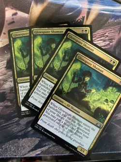 4 x Glowspore Shaman (173/259) - Guilds of Ravnica - Uncommon - Image 1