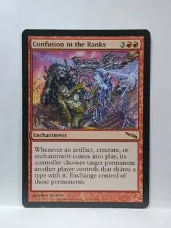 MTG Confusion in the Ranks MRD Mirrodin 87 Rare - Image 1