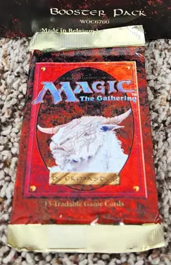✨Magic The Gathering 4th Edition Sealed Booster Pack 1995 MTG✨ - Image 1