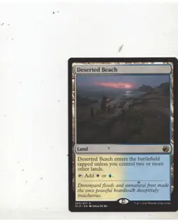 Deserted Beach 260 Innistrad Midnight Hunt x1 1x MTG Single - Image 1