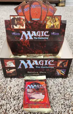 ✨Magic the Gathering 4th Edition Booster Pack Sealed, 1995 Edition MTG✨ - Image 2