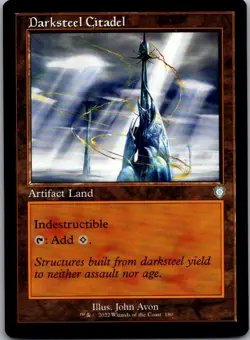 Darksteel Citadel (Retro Frame) - Commander: The Brothers' War (180) | NM [BRC] - Image 1
