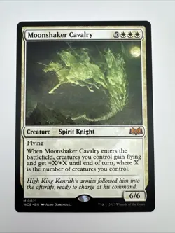 Moonshaker Cavalry - MTG Wilds of Eldraine NM Mythic - Image 1