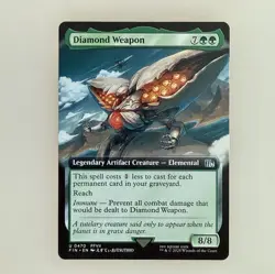 Magic the Gathering: Diamond Weapon (Extended Art) Final Fantasy Regular NM - Image 1