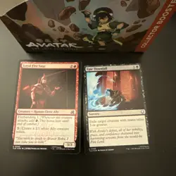 Avatar Airbender Bulk Lot MINT UNPLAYED 1 Collector Box Worth Of C/U TLA MTG TLE - Image 1