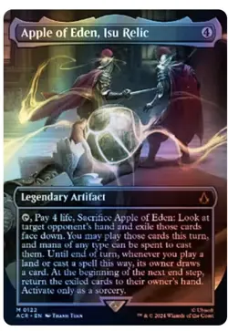 NM - Apple of Eden, Isu Relic - FOIL BORDERLESS - Assassin's Creed - Free Ship - Image 1
