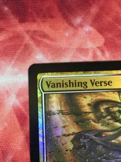 C6658 MTG MAGIC STRIXHAVEN: SCHOOL OF MAGES VANISHING VERSE #244 FOIL LP RARE - Image 3