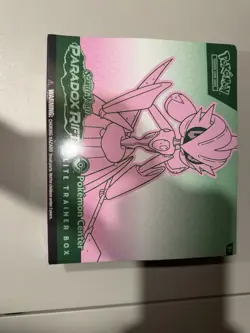 Paradox Rift Pokemon Center Elite Trainer Box ETB Iron Valiant - Ships Next Day - Image 1
