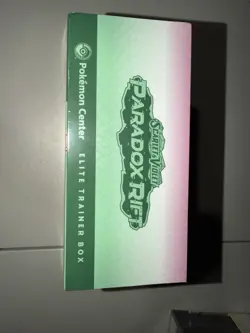 Paradox Rift Pokemon Center Elite Trainer Box ETB Iron Valiant - Ships Next Day - Image 5