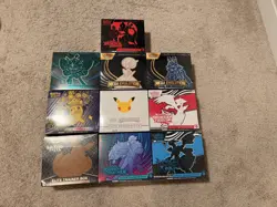 [Lot of 10] Pokemon Elite Trainer Box ETBs - Sealed Celebrations, Destined rival - Image 1
