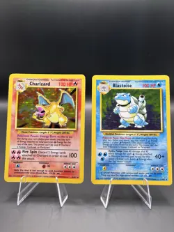 Pokemon TCG Base Set 100% Complete 102/102 (All in Sleeves+Toploaders in binder) - Image 3