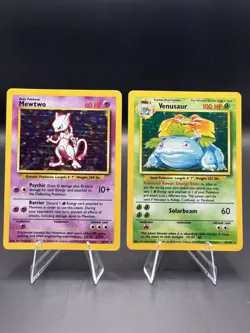 Pokemon TCG Base Set 100% Complete 102/102 (All in Sleeves+Toploaders in binder) - Image 5