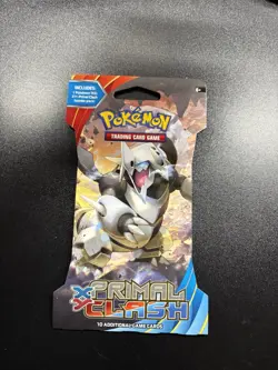 Pokemon XY Primal Clash Sleeved Booster Pack Factory Sealed - Image 1