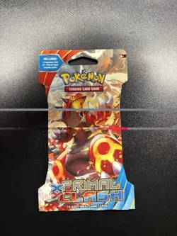 Pokemon XY Primal Clash Sleeved Booster Pack Factory Sealed - Image 1
