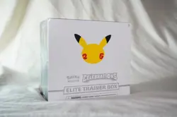 Pokemon TCG: 25th Anniversary Celebrations Elite Trainer Box | New, Sealed 820650809439 - Image 1
