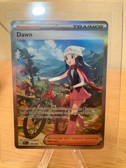 Pokemon Dawn 129/094 Phantasmal Flames Holo SIR Full Art Trainer - Image 1