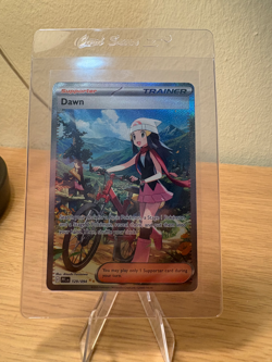 Pokemon Dawn 129/094 Phantasmal Flames Holo SIR Full Art Trainer - Image 2