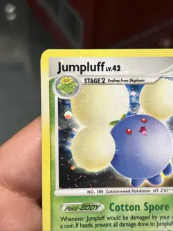 Pokemon TCG Jumpluff Secret Wonders 11/132 Holo Rare 2007- LP (Holo Bleed) - Image 4